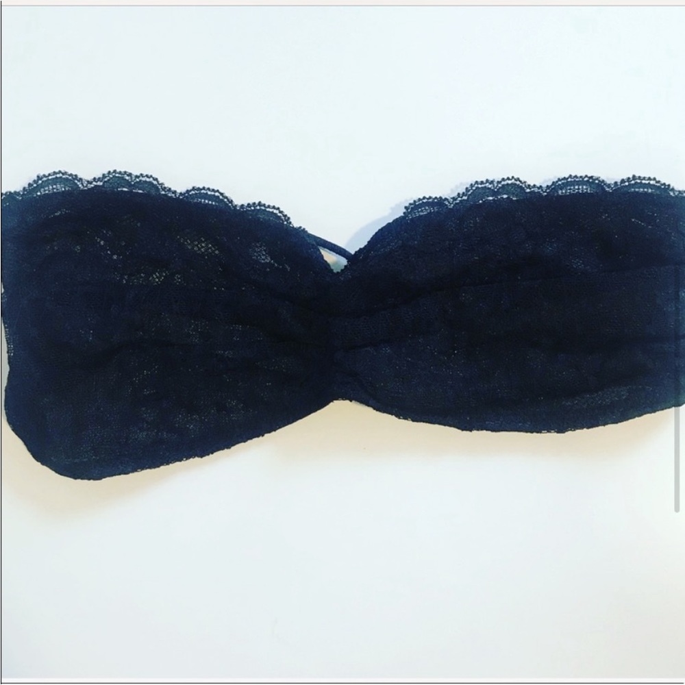 Free People Essential Lace Bandeau, black size S - Picture 6 of 8